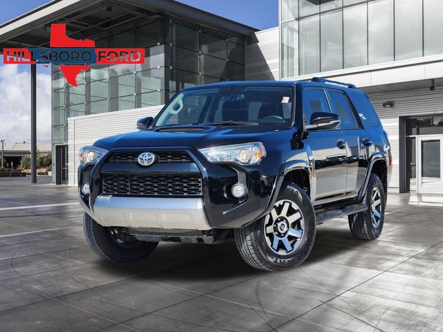 2019 Midnight Black Metallic Toyota 4Runner TRD Off-Road Premium 4X4 SUV