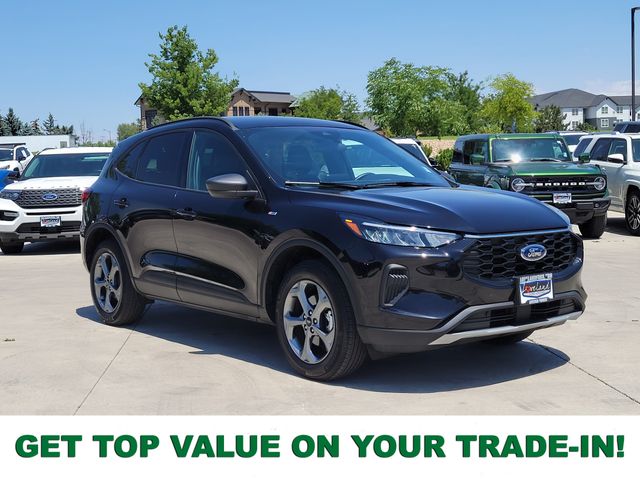 Black Metallic 2025 Ford Escape SUV / Crossover All-Wheel Drive 8-Speed Automatic