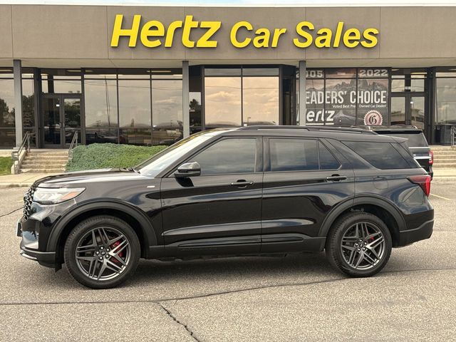 Agate Black Metallic 2025 Ford Explorer SUV / Crossover All-Wheel Drive Automatic