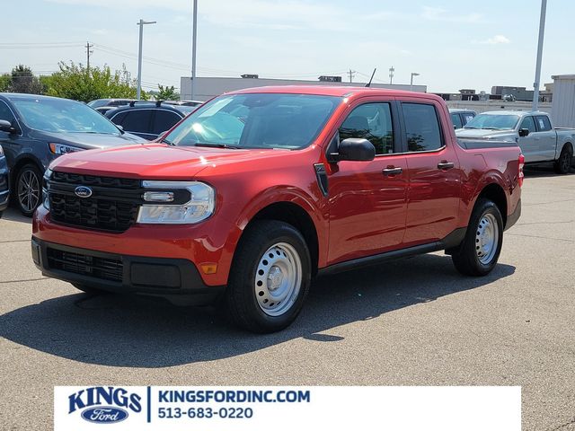 Hot Pepper Red Metallic Tinted Clearcoat 2024 Ford Maverick Pickup Truck All-Wheel Drive 8-Speed Automatic
