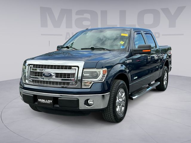 Blue Jeans Metallic 2014 Ford F-150 XLT SuperCrew Pickup Truck 4X2 6-Speed Automatic