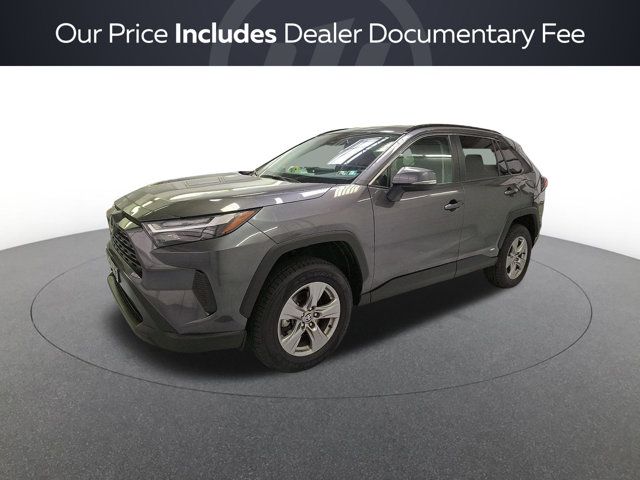 Magnetic Gray Metallic 2024 Toyota RAV4 Hybrid SUV / Crossover All-Wheel Drive Continuously Variable Transmission