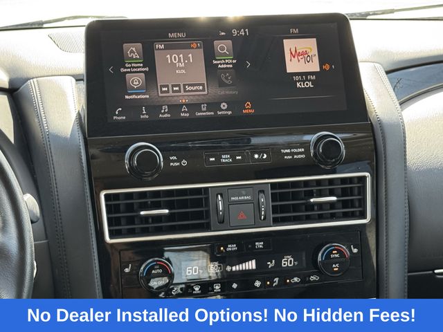 2024 Nissan Armada SV White at DeMontrond Ford
