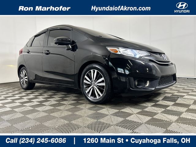 Alabaster Silver Metallic 2015 Honda Fit Hatchback Front-Wheel Drive Continuously Variable Transmission