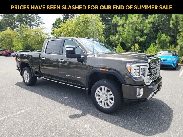 Green 2022 GMC Sierra 3500HD Pickup Truck Four-Wheel Drive Automatic
