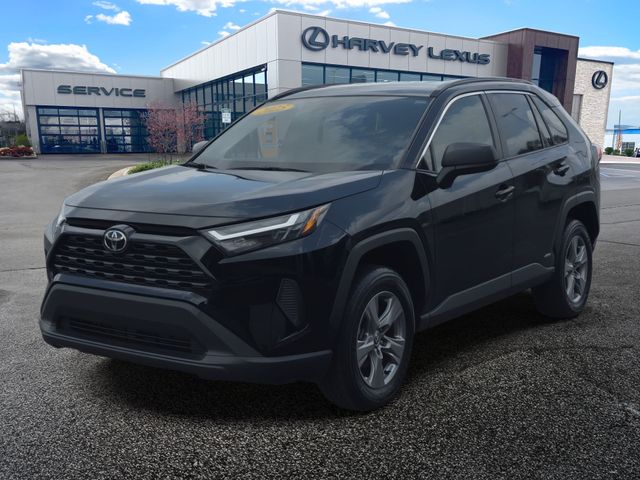 Midnight Black Metallic 2025 Toyota RAV4 Hybrid LE AWD SUV / Crossover All-Wheel Drive Continuously Variable Transmission