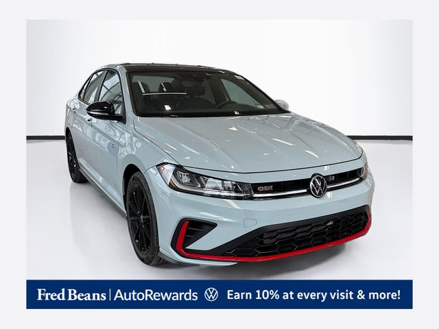 Gray 2026 Volkswagen Jetta GLI Sedan Front-Wheel Drive 7-Speed Dual Clutch