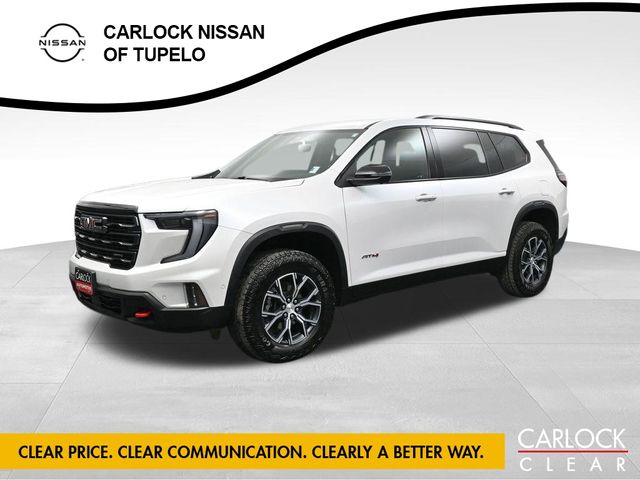 White Frost Tricoat 2025 GMC Acadia AT4 AWD SUV / Crossover Four-Wheel Drive 8-Speed Automatic