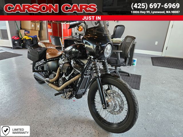 2019 Black Harley-Davidson softtail street bob for Sale In Lynnwood WA - Everett WA - Seattle WA at Carson Cars Stock 36047 VIN 1HD1YJJ19KC023268