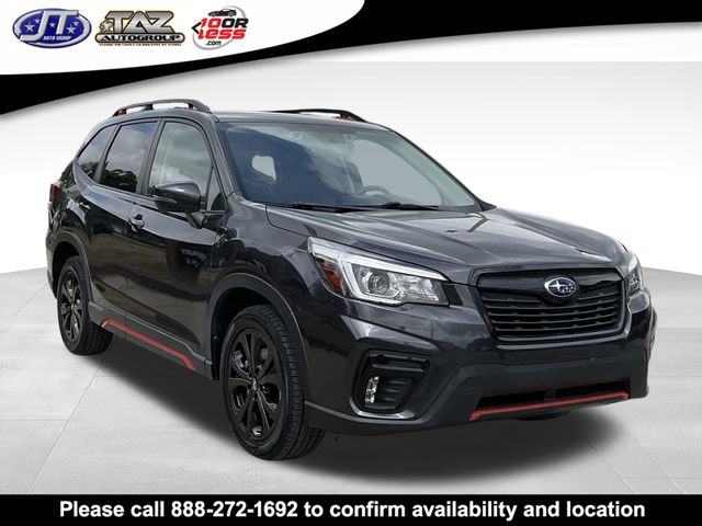 Dark Gray Metallic 2019 Subaru Forester 2.5i Sport AWD SUV / Crossover All-Wheel Drive Continuously Variable Transmission