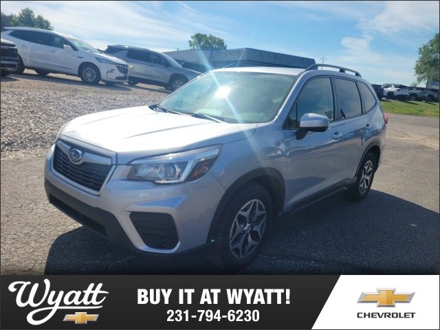 Ice Silver Metallic 2020 Subaru Forester SUV / Crossover All-Wheel Drive Continuously Variable Transmission
