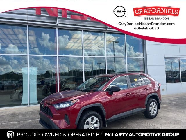 Red (Maroon) 2021 Toyota RAV4 LE FWD SUV / Crossover Front-Wheel Drive 8-Speed Automatic