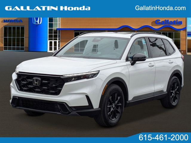 Platinum White Pearl 2026 Honda CR-V Hybrid SUV / Crossover Front-Wheel Drive Continuously Variable Transmission