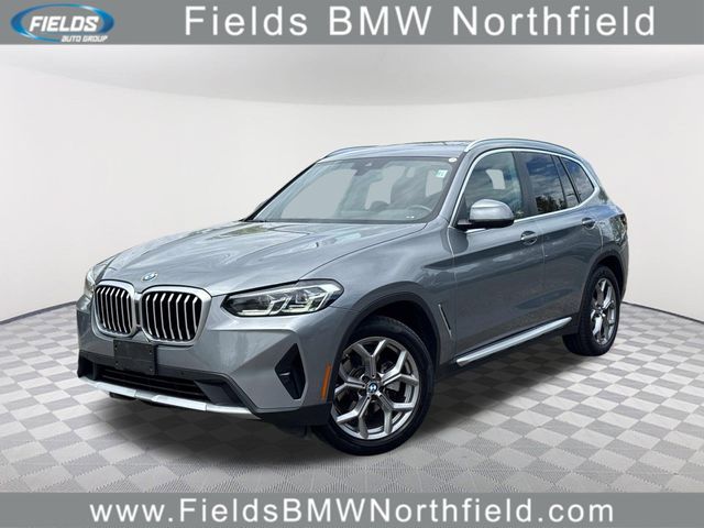 Skyscraper Gray Metallic 2023 BMW X3 xDrive30i AWD SUV / Crossover All-Wheel Drive 8-Speed Automatic
