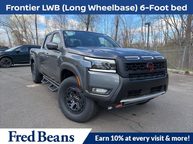 Gray (Gun Metallic) 2026 Nissan Frontier Pickup Truck Four-Wheel Drive 9-Speed Automatic Overdrive