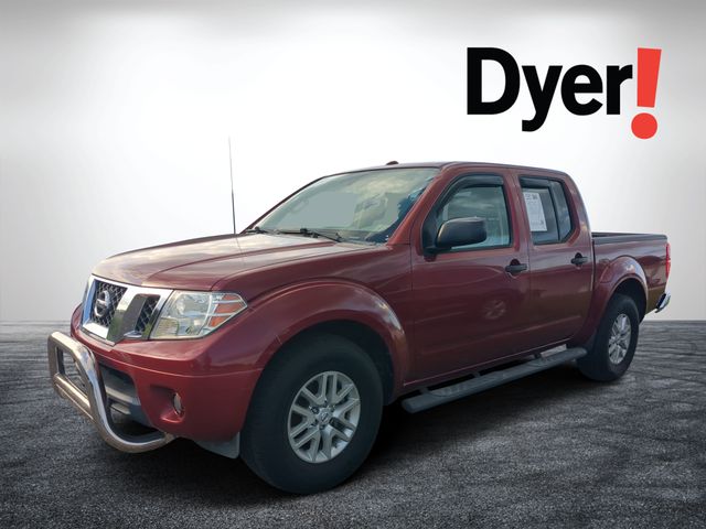 Cayenne Red Pearl 2015 Nissan Frontier Pickup Truck 4X2 5-Speed Automatic Overdrive