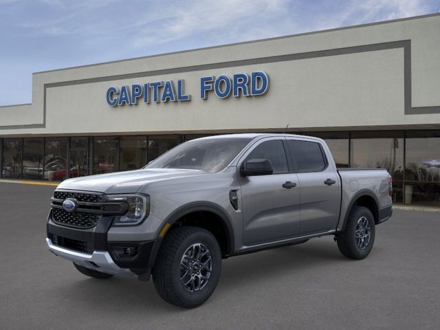 Carbonized Gray Metallic 2026 Ford Ranger XLT SuperCrew 4WD Pickup Truck Four-Wheel Drive Automatic