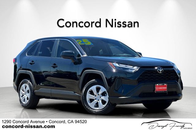 Midnight Black Metallic 2025 Toyota RAV4 SUV / Crossover All-Wheel Drive 8-Speed Automatic