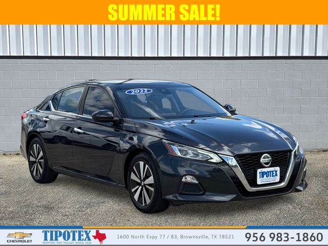 Storm Blue Metallic 2022 Nissan Altima 2.5 SV FWD Sedan Front-Wheel Drive Continuously Variable Transmission