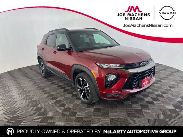 Red (Crimson Metallic) 2023 Chevrolet Trailblazer SUV / Crossover Front-Wheel Drive Continuously Variable Transmission