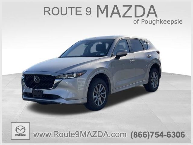 Gray (Platinum Quartz Metallic) 2024 Mazda CX-5 2.5 S Preferred AWD SUV / Crossover All-Wheel Drive 6-Speed Automatic