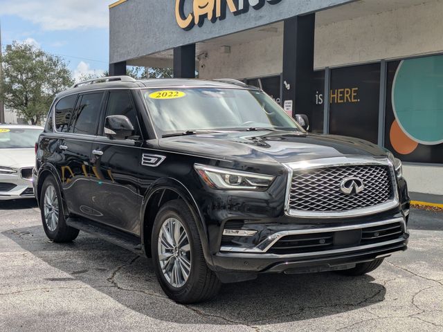 Used 2022 INFINITI QX80 LUXE 4D Sport Utility