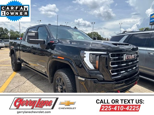 Onyx Black 2025 GMC Sierra 2500HD Pickup Truck Four-Wheel Drive Automatic
