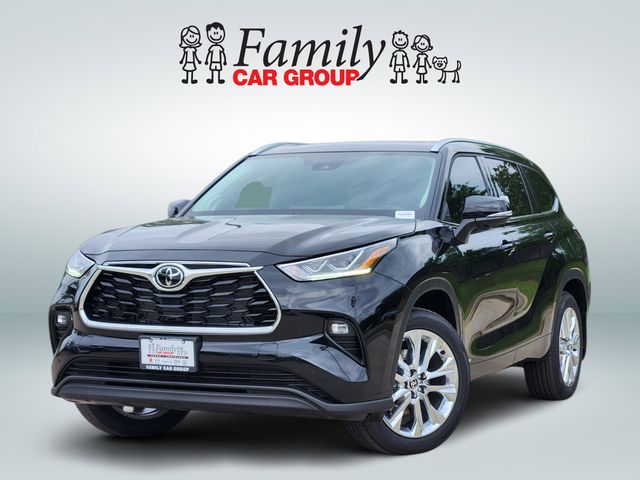 Black 2026 Toyota Highlander Hybrid Limited AWD SUV / Crossover All-Wheel Drive Continuously Variable Transmission