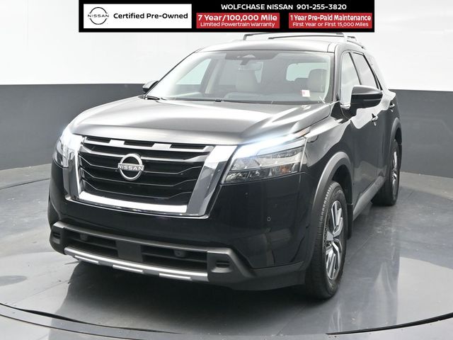 Super Black 2025 Nissan Pathfinder SL 4WD SUV / Crossover All-Wheel Drive 9-Speed Automatic