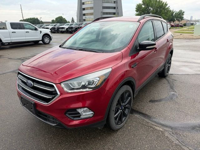 2017 Ruby Red Metallic Tinted Clearcoat Ford Escape Titanium 4X4 SUV