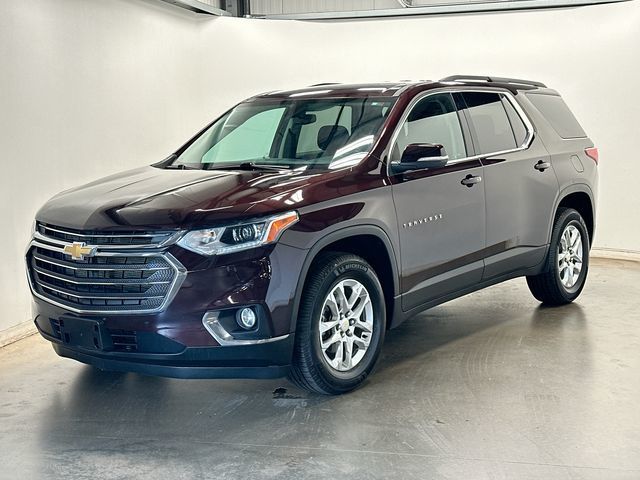 2021 Chevrolet Traverse LT Red at Klick Lewis Buick Chevrolet