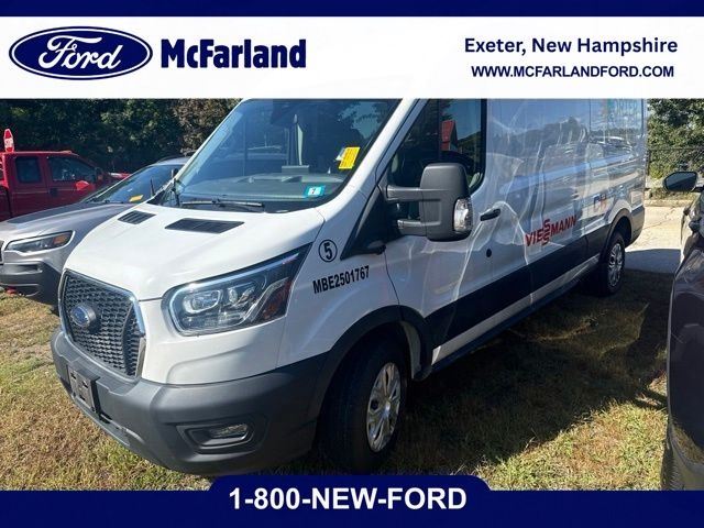 Oxford White 2023 Ford Transit Cargo Van Rear-Wheel Drive