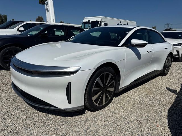 White 2024 Lucid Air Pure RWD Sedan Rear-Wheel Drive 1-Speed Automatic