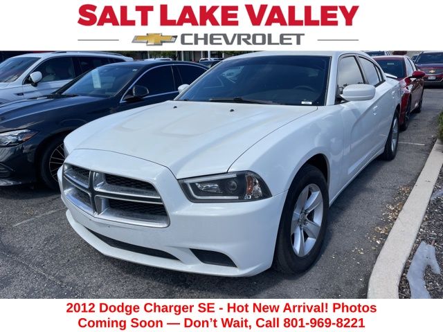 Bright White Clearcoat 2012 Dodge Charger SE RWD Sedan Rear-Wheel Drive 8-Speed Automatic