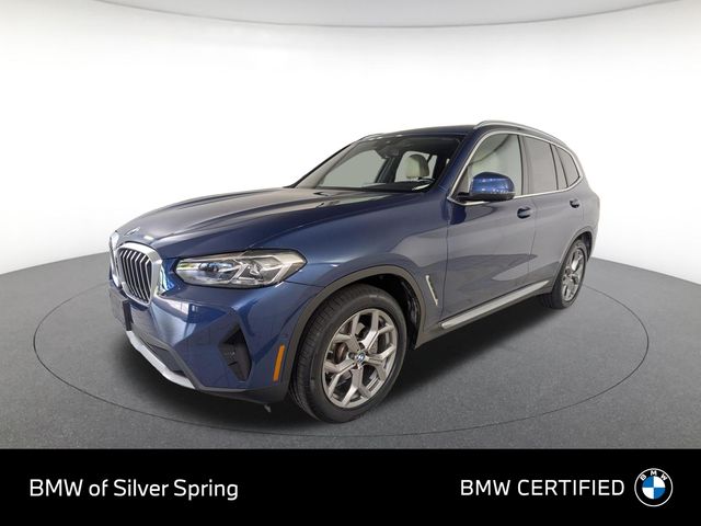 Phytonic Blue Metallic 2023 BMW X3 xDrive30i AWD SUV / Crossover All-Wheel Drive 8-Speed Automatic