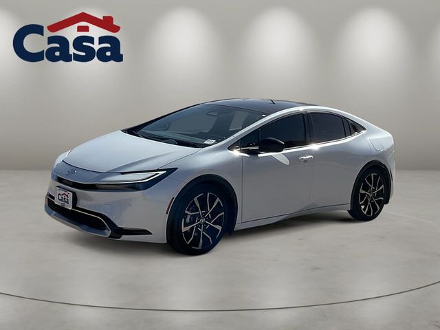 Pearl 2025 Toyota Prius Plug-In Hybrid Hatchback Front-Wheel Drive Continuously Variable Transmission