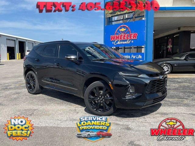 Black 2022 Chevrolet Blazer SUV / Crossover Front-Wheel Drive 9-Speed Automatic Overdrive