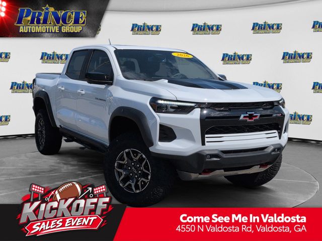 Summit White 2026 Chevrolet Colorado Pickup Truck Four-Wheel Drive 8-Speed Automatic