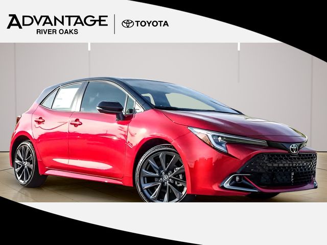 Red 2026 Toyota Corolla Hatchback Hatchback Front-Wheel Drive Continuously Variable Transmission