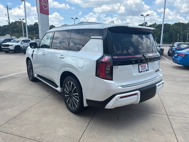 2026 Nissan Armada Platinum Reserve White at Royal Nissan