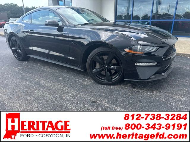 Shadow Black 2023 Ford Mustang Coupe Rear-Wheel Drive Automatic