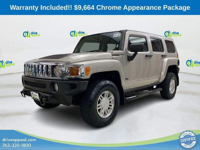 Boulder Gray Metallic 2007 Hummer H3 SUV / Crossover 4-Speed Automatic Overdrive