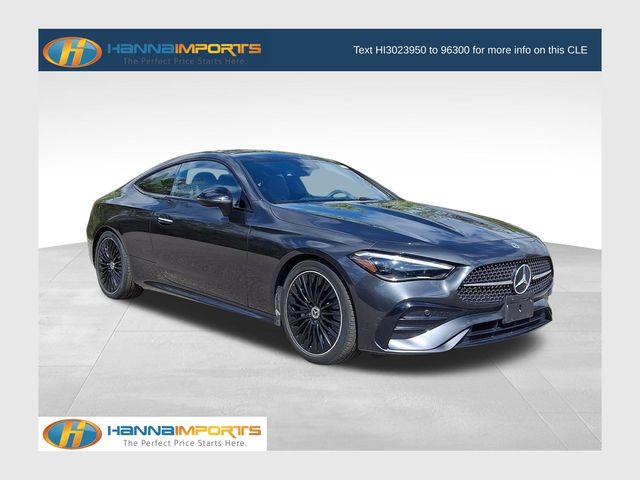 Graphite Gray Metallic 2024 Mercedes-Benz CLE Coupe All-Wheel Drive 9-Speed Automatic