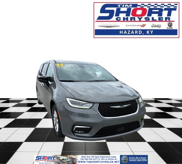 Ceramic Gray Clearcoat 2025 Chrysler Pacifica Minivan Front-Wheel Drive 9-Speed Automatic
