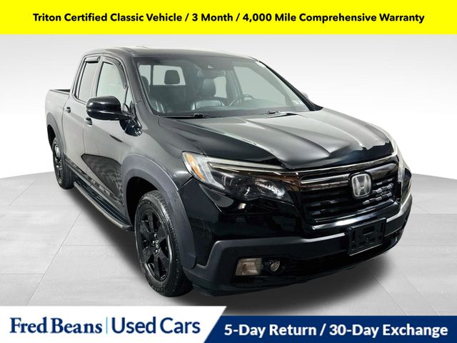 Black 2019 Honda Ridgeline Pickup Truck All-Wheel Drive 6-Speed Automatic