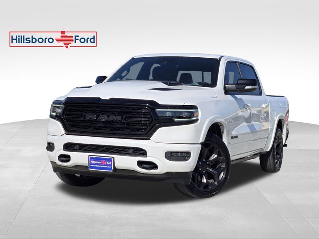 2021 Ivory White Tri-Coat Pearlcoat Ram 1500 Limited 4X4 Truck