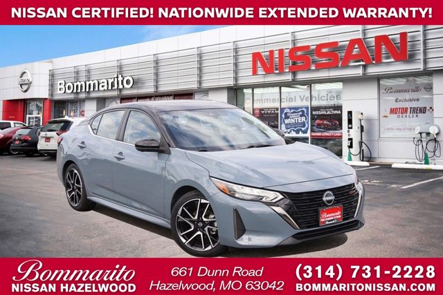 Gray Metallic 2025 Nissan Sentra Sedan Front-Wheel Drive Continuously Variable Transmission
