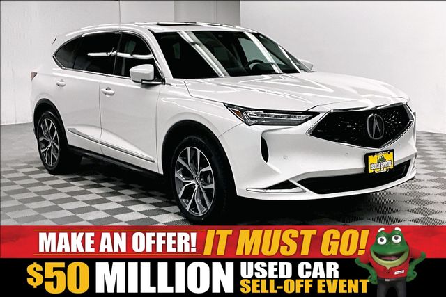 Platinum White Pearl 2024 Acura MDX SUV / Crossover All-Wheel Drive 10-Speed Automatic
