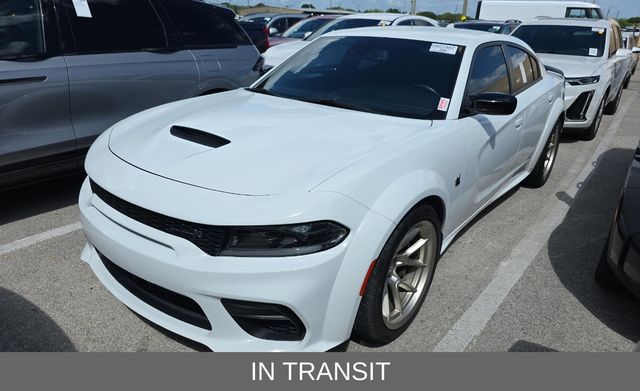 White Knuckle Clearcoat 2023 Dodge Charger Scat Pack Widebody RWD Sedan Rear-Wheel Drive 8-Speed Automatic