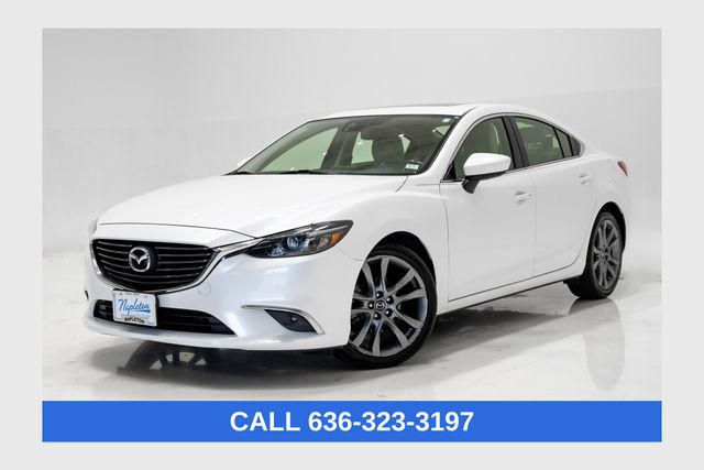 Snowflake White Pearl Mica 2016 Mazda MAZDA6 Sedan Front-Wheel Drive 6-Speed Automatic